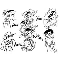 Dibujo para colorear: The Daltons (Dibujos Animados y Series Animadas) #51890 - Dibujos para Colorear e Imprimir Gratis