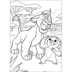Dibujo para colorear: The Lion Guard (Dibujos Animados y Series Animadas) #197273 - Dibujos para Colorear e Imprimir Gratis