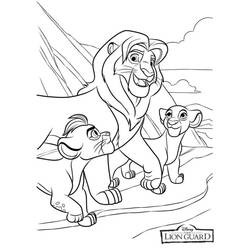 Dibujo para colorear: The Lion Guard (Dibujos Animados y Series Animadas) #197274 - Dibujos para Colorear e Imprimir Gratis