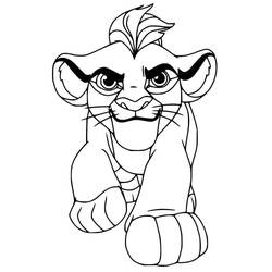 Dibujo para colorear: The Lion Guard (Dibujos Animados y Series Animadas) #197276 - Dibujos para Colorear e Imprimir Gratis