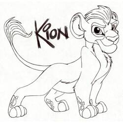 Dibujo para colorear: The Lion Guard (Dibujos Animados y Series Animadas) #197278 - Dibujos para Colorear e Imprimir Gratis