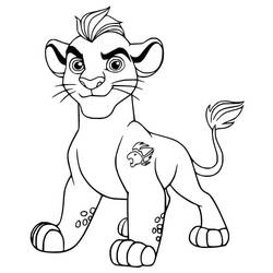 Dibujo para colorear: The Lion Guard (Dibujos Animados y Series Animadas) #197279 - Dibujos para Colorear e Imprimir Gratis