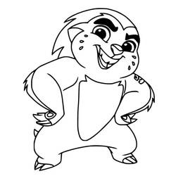 Dibujo para colorear: The Lion Guard (Dibujos Animados y Series Animadas) #197281 - Dibujos para Colorear e Imprimir Gratis