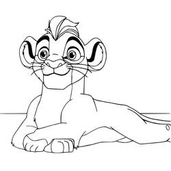 Dibujo para colorear: The Lion Guard (Dibujos Animados y Series Animadas) #197291 - Dibujos para Colorear e Imprimir Gratis