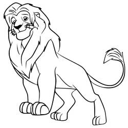 Dibujo para colorear: The Lion Guard (Dibujos Animados y Series Animadas) #197300 - Dibujos para Colorear e Imprimir Gratis