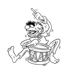 Dibujo para colorear: The Muppets (Dibujos Animados y Series Animadas) #210113 - Dibujos para Colorear e Imprimir Gratis
