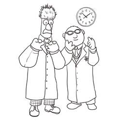 Dibujo para colorear: The Muppets (Dibujos Animados y Series Animadas) #210114 - Dibujos para Colorear e Imprimir Gratis