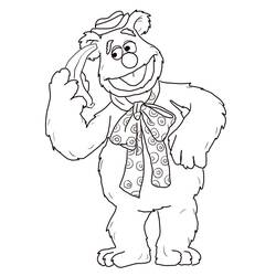 Dibujo para colorear: The Muppets (Dibujos Animados y Series Animadas) #210115 - Dibujos para Colorear e Imprimir Gratis