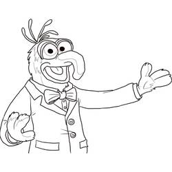Dibujo para colorear: The Muppets (Dibujos Animados y Series Animadas) #210117 - Dibujos para Colorear e Imprimir Gratis