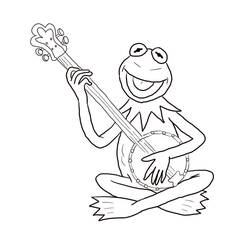 Dibujo para colorear: The Muppets (Dibujos Animados y Series Animadas) #210118 - Dibujos para Colorear e Imprimir Gratis
