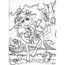 Dibujo para colorear: The Muppets (Dibujos Animados y Series Animadas) #210120 - Dibujos para Colorear e Imprimir Gratis