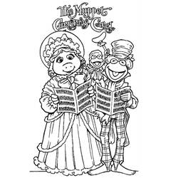 Dibujo para colorear: The Muppets (Dibujos Animados y Series Animadas) #210121 - Dibujos para Colorear e Imprimir Gratis