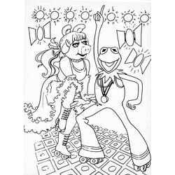 Dibujo para colorear: The Muppets (Dibujos Animados y Series Animadas) #210122 - Dibujos para Colorear e Imprimir Gratis