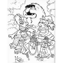 Dibujo para colorear: The Muppets (Dibujos Animados y Series Animadas) #210128 - Dibujos para Colorear e Imprimir Gratis