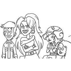 Dibujo para colorear: The Sisters (Dibujos Animados y Series Animadas) #212288 - Dibujos para Colorear e Imprimir Gratis