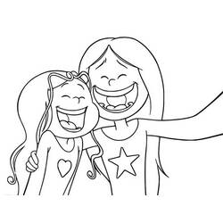 Dibujo para colorear: The Sisters (Dibujos Animados y Series Animadas) #212289 - Dibujos para Colorear e Imprimir Gratis