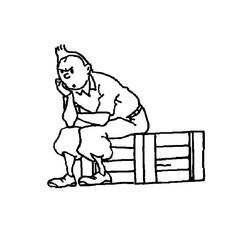 Dibujo Tintin (Dibujos Animados y Series Animadas) #185990 para imprimir y colorear