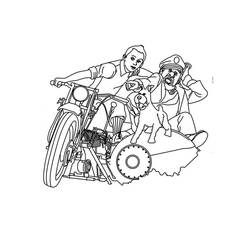 Dibujo para colorear: Tintin (Dibujos Animados y Series Animadas) #25808 - Dibujos para Colorear e Imprimir Gratis