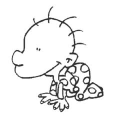 Dibujo para colorear: Titeuf (Dibujos Animados y Series Animadas) #33743 - Dibujos para Colorear e Imprimir Gratis