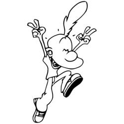 Dibujo para colorear: Titeuf (Dibujos Animados y Series Animadas) #33749 - Dibujos para Colorear e Imprimir Gratis
