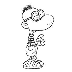 Dibujo para colorear: Titeuf (Dibujos Animados y Series Animadas) #33764 - Dibujos para Colorear e Imprimir Gratis