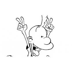 Dibujo para colorear: Titeuf (Dibujos Animados y Series Animadas) #33811 - Dibujos para Colorear e Imprimir Gratis