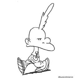 Dibujo para colorear: Titeuf (Dibujos Animados y Series Animadas) #33872 - Dibujos para Colorear e Imprimir Gratis