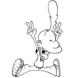 Dibujo para colorear: Titeuf (Dibujos Animados y Series Animadas) #33895 - Dibujos para Colorear e Imprimir Gratis