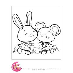 Dibujo para colorear: Titounis (Dibujos Animados y Series Animadas) #188631 - Dibujos para Colorear e Imprimir Gratis