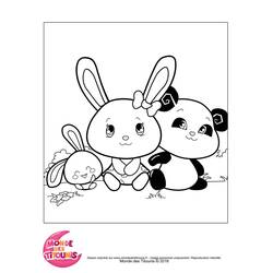 Dibujo para colorear: Titounis (Dibujos Animados y Series Animadas) #188637 - Dibujos para Colorear e Imprimir Gratis