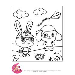 Dibujo para colorear: Titounis (Dibujos Animados y Series Animadas) #188645 - Dibujos para Colorear e Imprimir Gratis