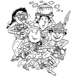 Dibujo para colorear: Tom-Tom y Nana (Dibujos Animados y Series Animadas) #211328 - Dibujos para Colorear e Imprimir Gratis