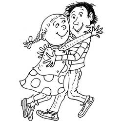 Dibujo para colorear: Tom-Tom y Nana (Dibujos Animados y Series Animadas) #211329 - Dibujos para Colorear e Imprimir Gratis
