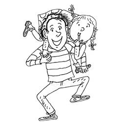 Dibujo para colorear: Tom-Tom y Nana (Dibujos Animados y Series Animadas) #211331 - Dibujos para Colorear e Imprimir Gratis