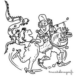 Dibujo para colorear: Tom-Tom y Nana (Dibujos Animados y Series Animadas) #211333 - Dibujos para Colorear e Imprimir Gratis