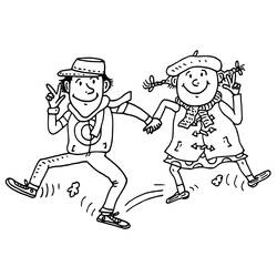 Dibujo para colorear: Tom-Tom y Nana (Dibujos Animados y Series Animadas) #211337 - Dibujos para Colorear e Imprimir Gratis