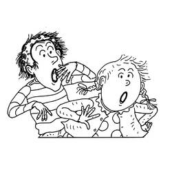 Dibujo para colorear: Tom-Tom y Nana (Dibujos Animados y Series Animadas) #211338 - Dibujos para Colorear e Imprimir Gratis