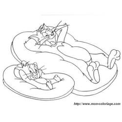 Dibujo para colorear: Tom y Jerry (Dibujos Animados y Series Animadas) #24196 - Dibujos para Colorear e Imprimir Gratis
