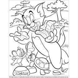 Dibujo para colorear: Tom y Jerry (Dibujos Animados y Series Animadas) #24209 - Dibujos para Colorear e Imprimir Gratis
