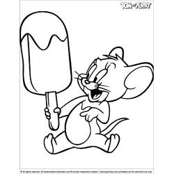 Dibujo para colorear: Tom y Jerry (Dibujos Animados y Series Animadas) #24210 - Dibujos para Colorear e Imprimir Gratis