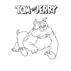 Dibujo para colorear: Tom y Jerry (Dibujos Animados y Series Animadas) #24258 - Dibujos para Colorear e Imprimir Gratis