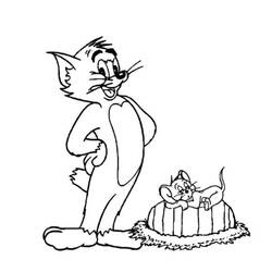 Dibujo para colorear: Tom y Jerry (Dibujos Animados y Series Animadas) #24268 - Dibujos para Colorear e Imprimir Gratis