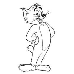 Dibujo para colorear: Tom y Jerry (Dibujos Animados y Series Animadas) #24291 - Dibujos para Colorear e Imprimir Gratis