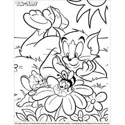 Dibujo para colorear: Tom y Jerry (Dibujos Animados y Series Animadas) #24317 - Dibujos para Colorear e Imprimir Gratis