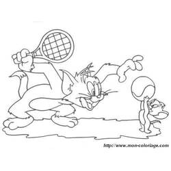 Dibujo para colorear: Tom y Jerry (Dibujos Animados y Series Animadas) #24341 - Dibujos para Colorear e Imprimir Gratis