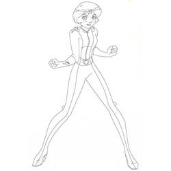 Dibujo para colorear: Totally Spies (Dibujos Animados y Series Animadas) #194948 - Dibujos para Colorear e Imprimir Gratis