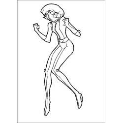 Dibujo para colorear: Totally Spies (Dibujos Animados y Series Animadas) #194969 - Dibujos para Colorear e Imprimir Gratis