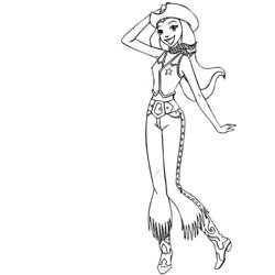 Dibujo para colorear: Totally Spies (Dibujos Animados y Series Animadas) #29014 - Dibujos para Colorear e Imprimir Gratis