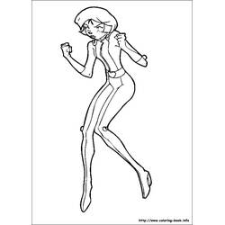 Dibujo para colorear: Totally Spies (Dibujos Animados y Series Animadas) #29025 - Dibujos para Colorear e Imprimir Gratis