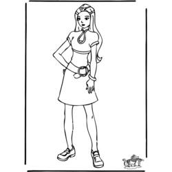 Dibujo para colorear: Totally Spies (Dibujos Animados y Series Animadas) #29030 - Dibujos para Colorear e Imprimir Gratis